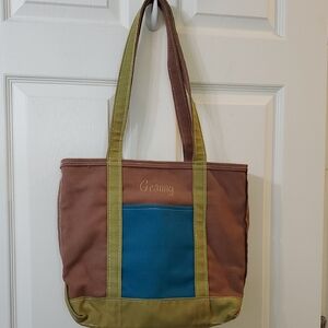 L.L.Bean Vintage Stylish Multicolor Tote Bag